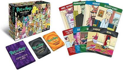 Rick and Morty Total Rickall Cooperative Card Game