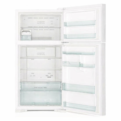 Hitachi Top Mount Refrigerator 760 liters, Inverter Compressor,183.5×85.5x74cm, White, RV765PUQ71PWH