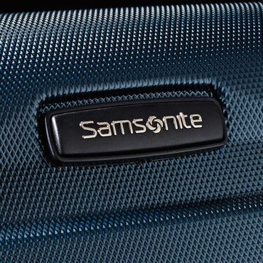 Samsonite, Omni PC Hardside Expandable Luggage Travel Bags with Spinner Wheels, Navy Blue, 3-Piece Set
