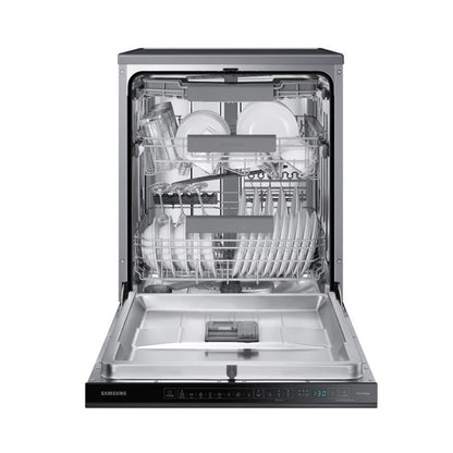 Samsung Freestanding Dishwasher Series 11 Auto Door Open 14 Place Settings [Anthracite], DW60A8050FB/EU