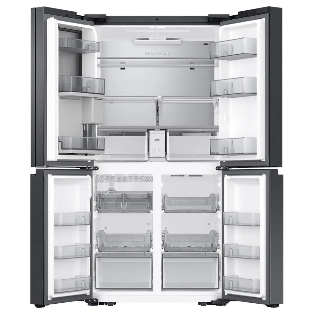 Samsung T Style French Door Family Hub AI Vision Smart Refrigerator 702L Black, RF71DG9H0EB1AE