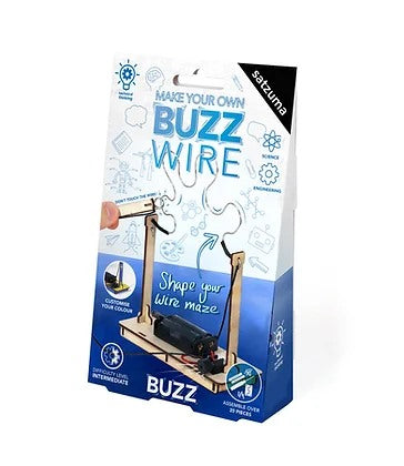 Satzuma, Make Your Own Wooden Buzz Wire #Stem-B100.