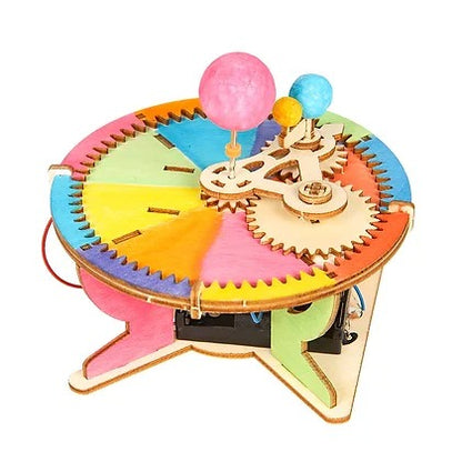 Satzuma, Make Your Own Wooden Earth Orbit #Stem-E100.