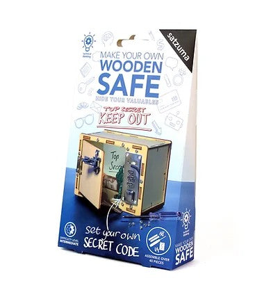 Satzuma, Make Your Own Wooden Safe #Ws-100.
