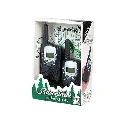 Satzuma, Walkie Talkie-Black 3Km Range#Wt-100.