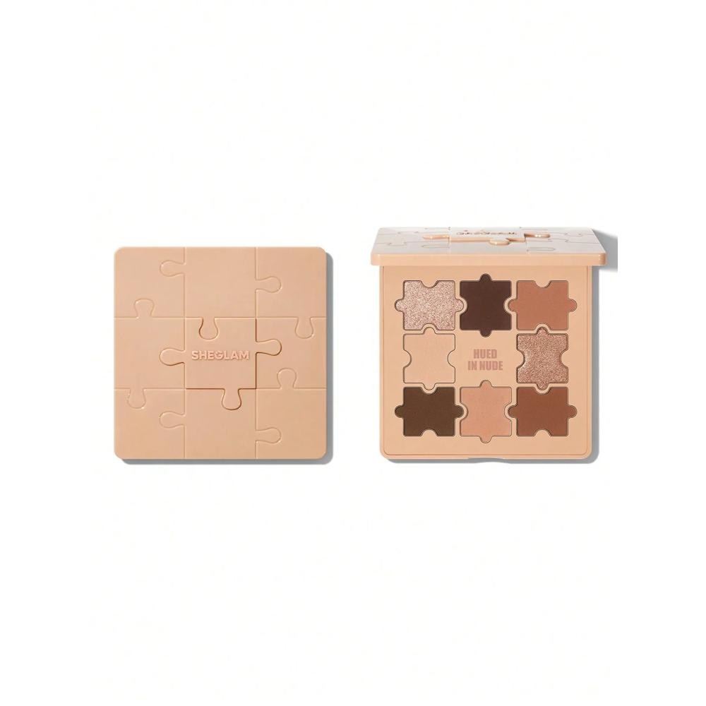 Sheglam, Jazy Jigsaw Eyeshadow Palette - Hued In Nude
