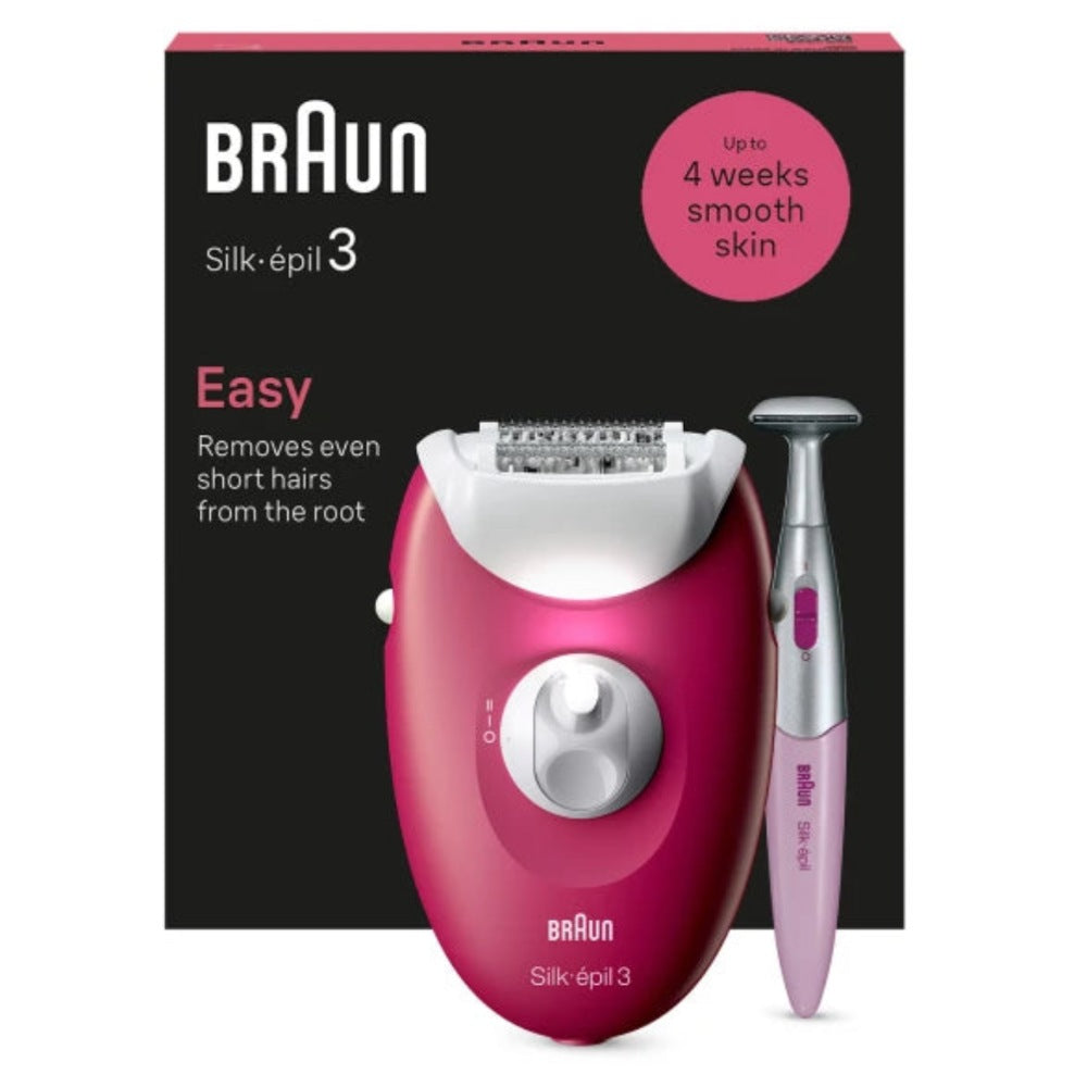 Braun, Silkepil 3 + Bikini Trimmer
