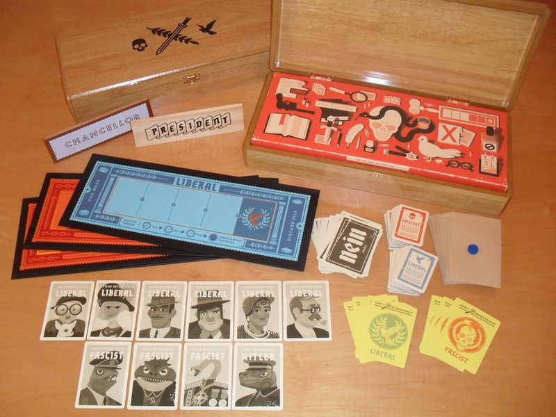 Secret Hitler Board Game (Base Game) - New Edition | Family Board Game | Board Game For Adults And Family | Civilization And Strategy Board Game