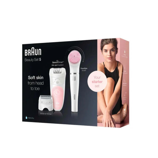 Braun, silkepil 5 Sensosmart + Facial Cleaning Brush