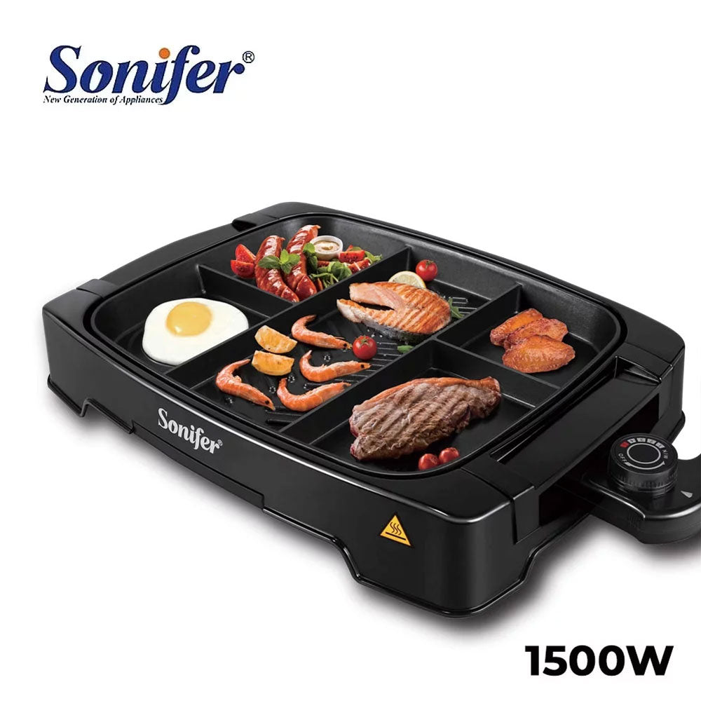 Sonifer, Electric Multi-Portion Grill 1500W Sf-6074