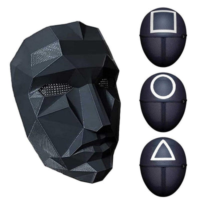 Cool Gift, Squid Game Black Mask, Available in Different Models