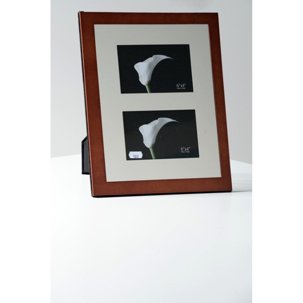 Wooden Frame For Two 10x15cm Pictures