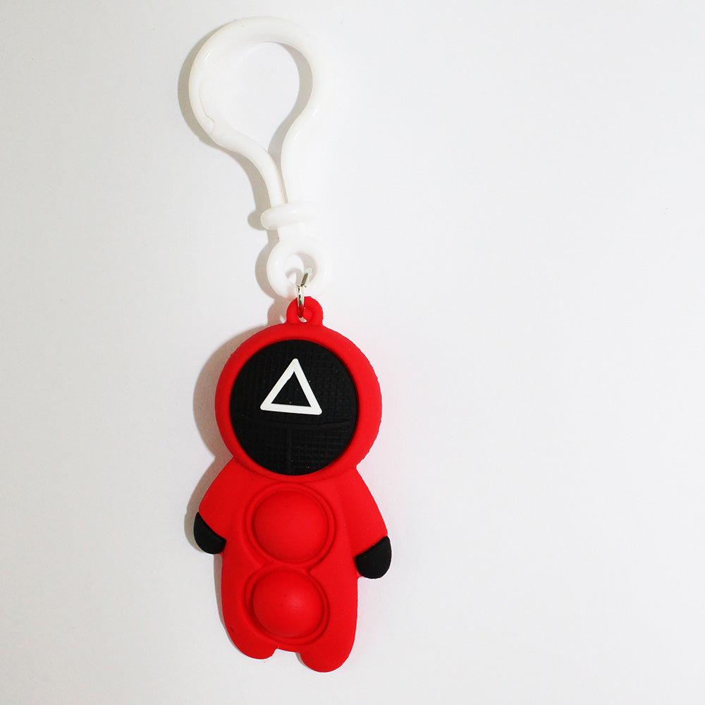 Squid Game, Popit Figures Mask Keychain 7cm, Available in Different Sizes