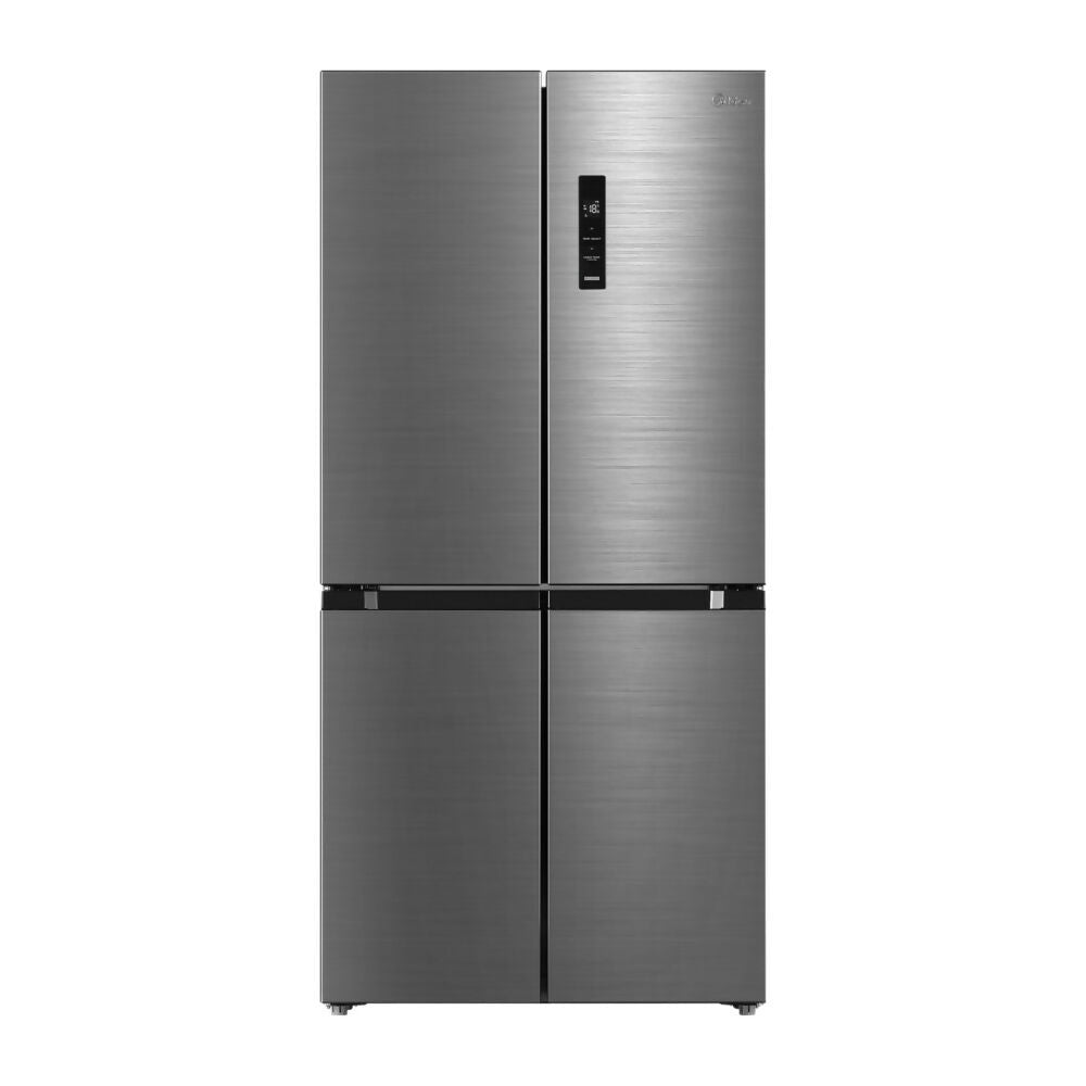 Midea Fridge 474L, 4 Doors, French Door, MSmart Connect [Silver], MID-632FIG46AE