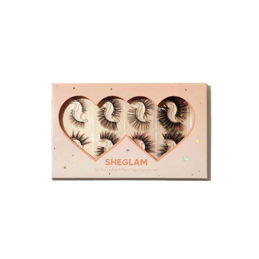 Sheglam, All The Lashes 8 Pairs False Eyelash Set