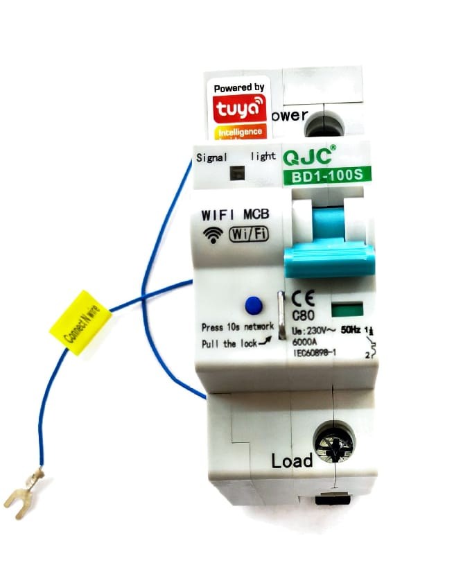 Tuya, QJC WIFI smart MCB 1P Tuya 80A