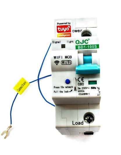 Tuya, QJC WIFI smart MCB 1P Tuya 80A