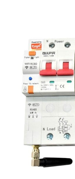 Tuya, GXPR WIFI MCB Tuya 2P 63A
