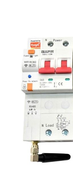 Tuya, GXPR WIFI MCB Tuya 2P 63A