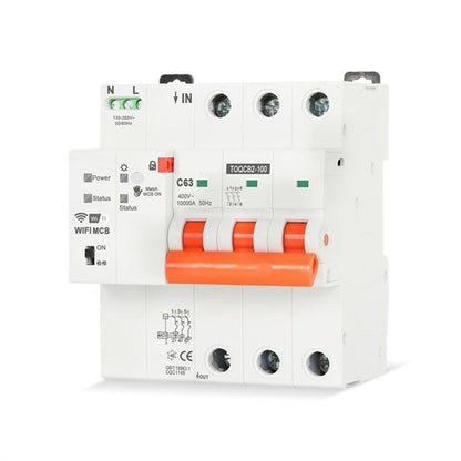 Tuya, Smart Circuit Breaker Rcbo 3P 63A