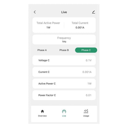 Tuya Wifi Power Clamp Meter Pc321-Ty 300A 3P