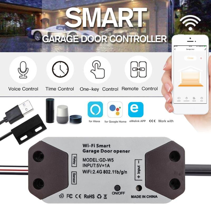 Ewelink Wifi Smart Automatic Garage Door Opener Gd-W5