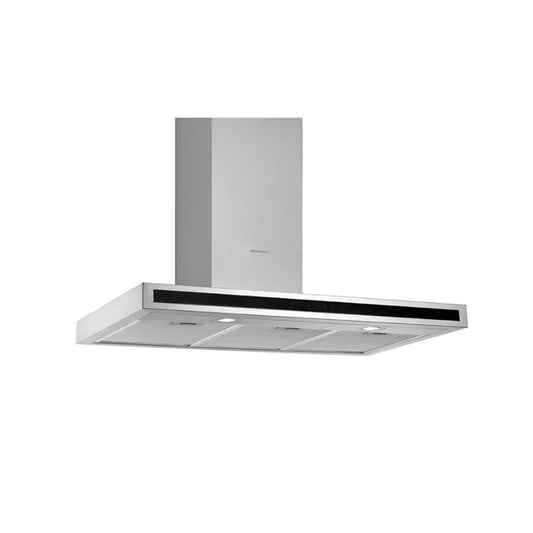 Silverline, T-Shape Hood Slim 90Cm Inox