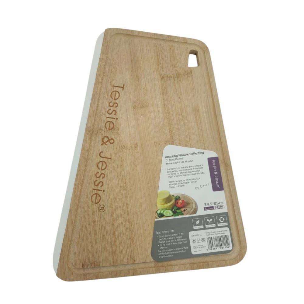 Tessie - Jessie Small Round Bamboo Cutting Board, SK-9115