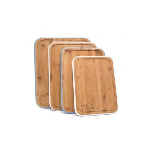 Tessie - Jessie Joyful Rectangular Bamboo Cutting Board, SK-9246