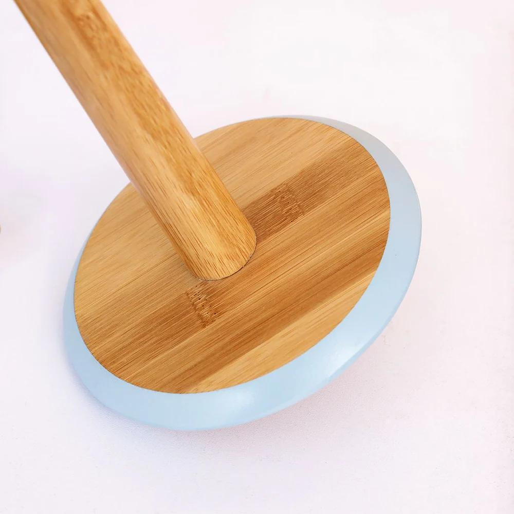 Tessie - Jessie Rectangular Bamboo Serving Tray – Blue Frame, SK-9334