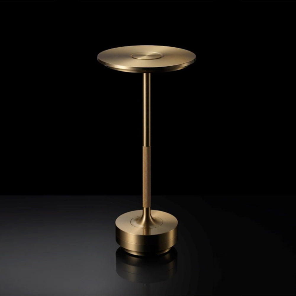 Premium Gold LED Table Lamp 28 cm - Elegant Ambient Illumination, SK195147
