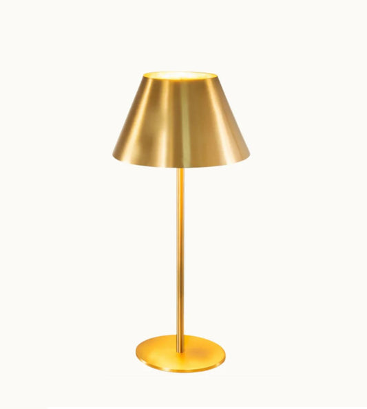 Gold Minimalist Touch-Control Table Lamp 19 cm, SK851