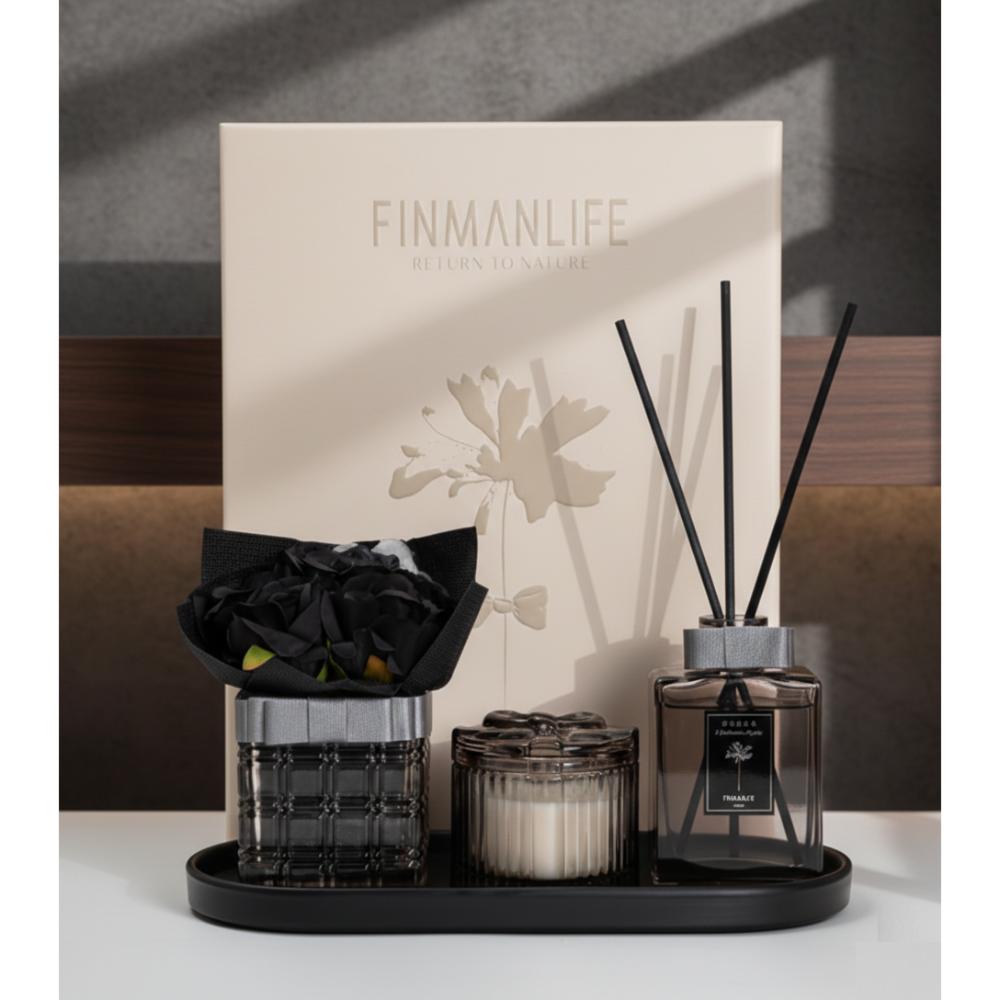 FINMANLIFE Gentleman Dignity Home Fragrance Gift Set, SK935BK