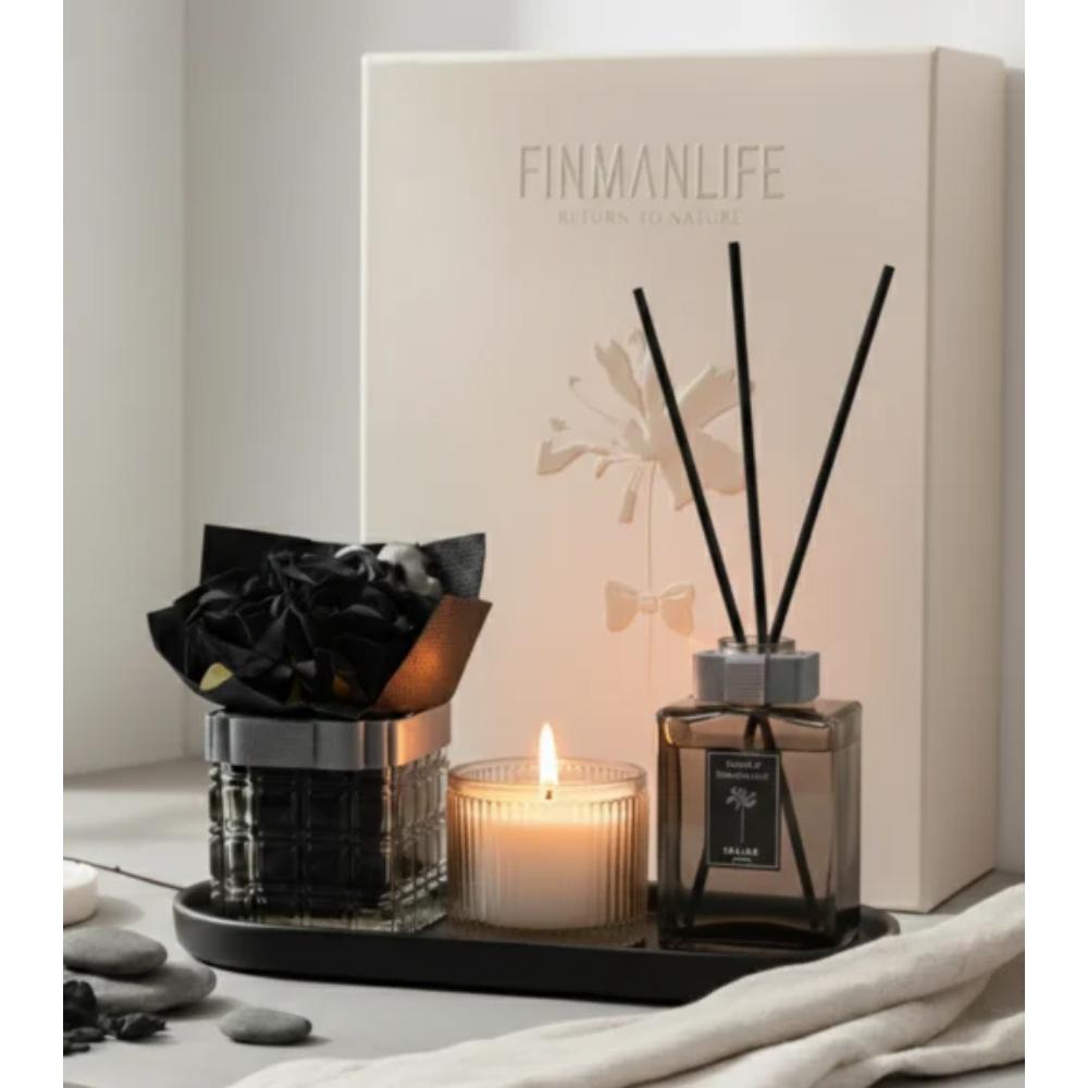 FINMANLIFE Gentleman Dignity Home Fragrance Gift Set, SK935BK