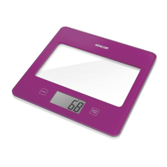 Sencor, Kitchen Scale Touch Control Lcd Display Viloet, SKS5025VT