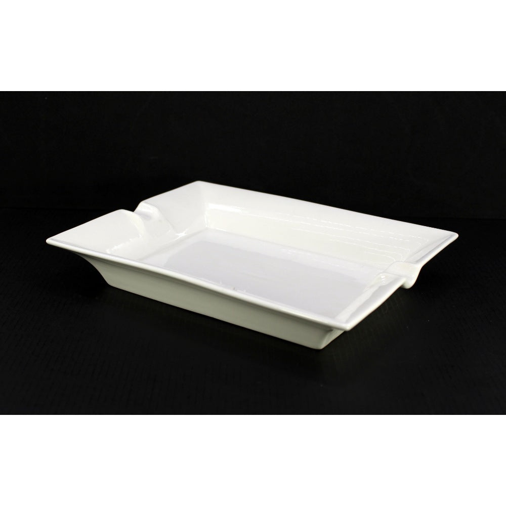 OGO Ceramic Ashtray Rectangular Shape 20.5x16.5x3.5cm