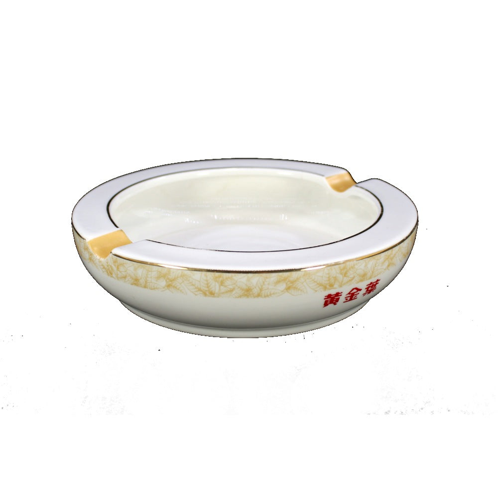 OGO China Kingdom Ceramic Ashtray 15x3.5Cm