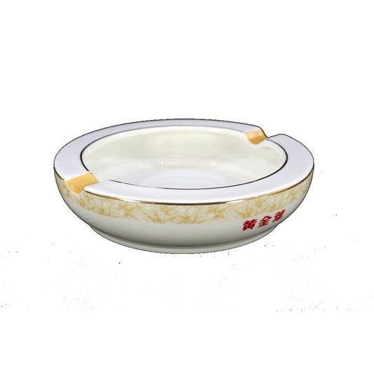 OGO China Kingdom Ceramic Ashtray 15x3.5Cm