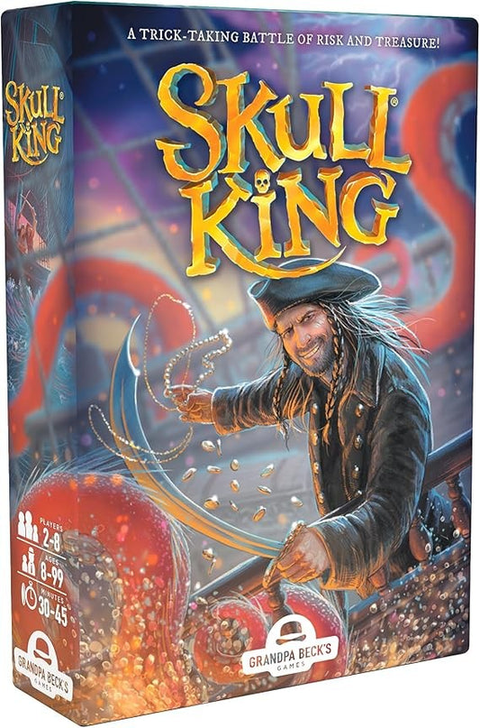 Grandpa Beck'S Games Skull King - The Ultimate Pirate Trick Taking Game | From The Creators Of Cover Your Assets & Cover Your Kingdom | 2-8 Players 8+
