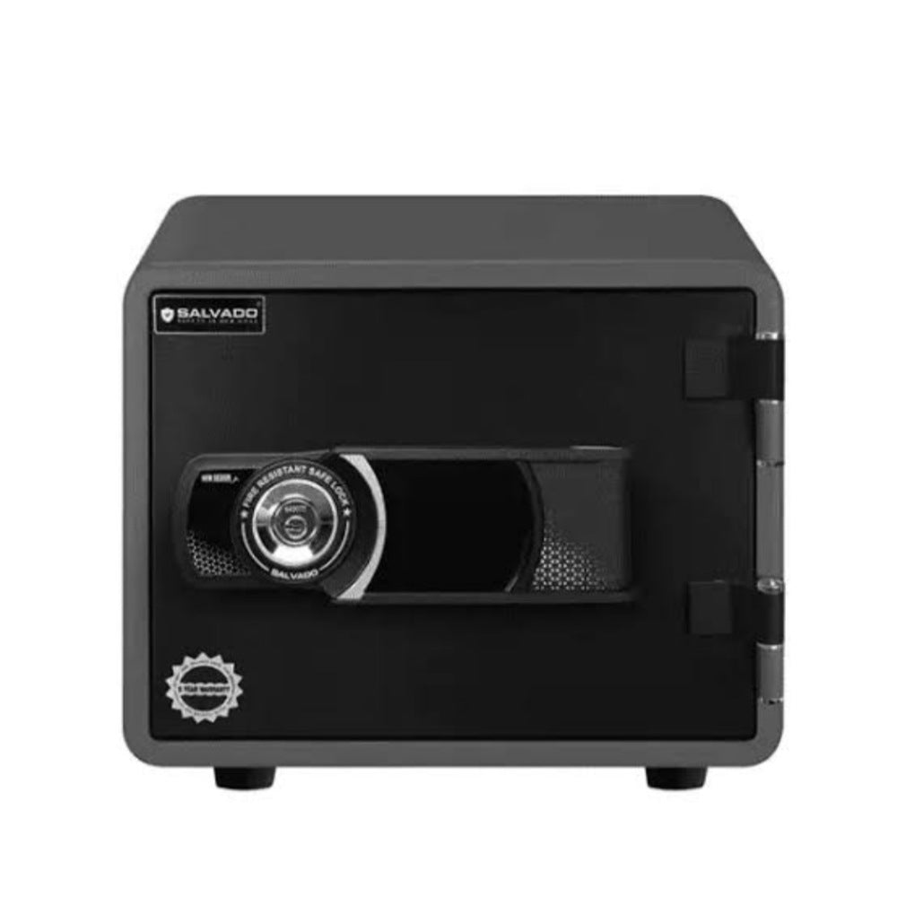 Salvado, Dark Grey Fire Safe Digital + Key, 60KG 5 Years Warranty
