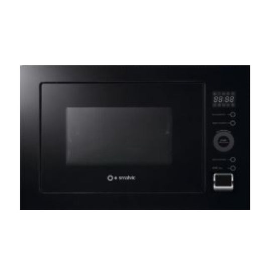 Smalvic, Microwave 1000-1450W 25L, GrillRack, Black, SMA-AG925BVGB