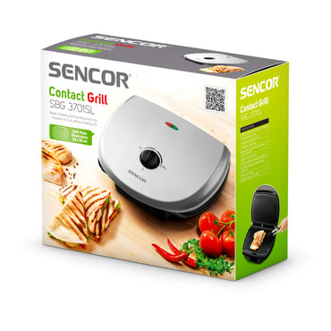 Sencor Contact Grill 2000W Silver, SNC-SBG3701