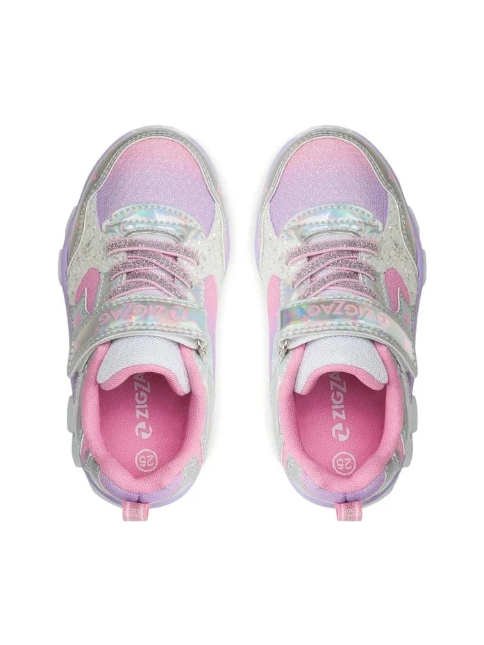 ZIGZAG SASERTA KIDS SHOE W/LIGHTS
