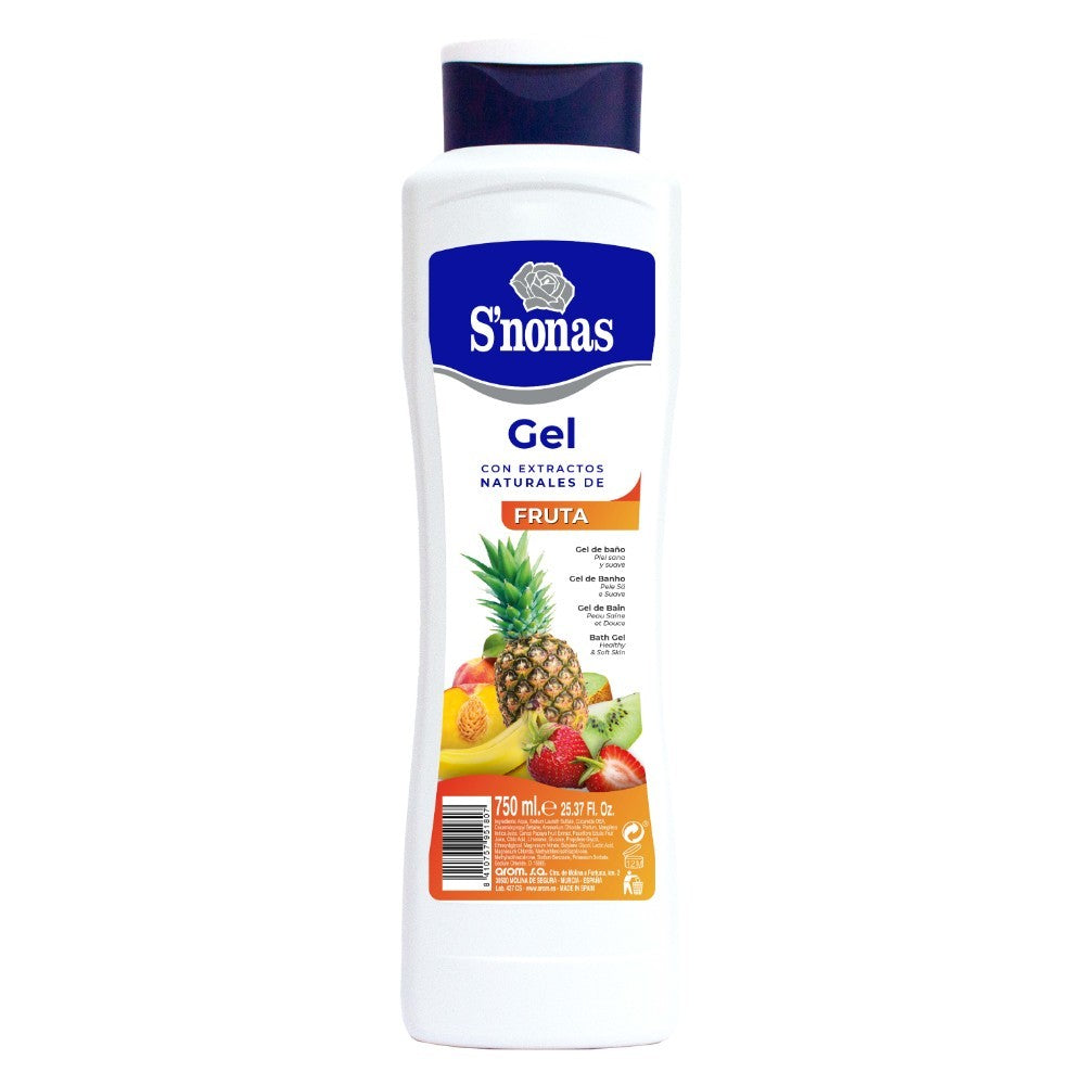 S'Nonas, Shower Gel 750 Ml Fruit