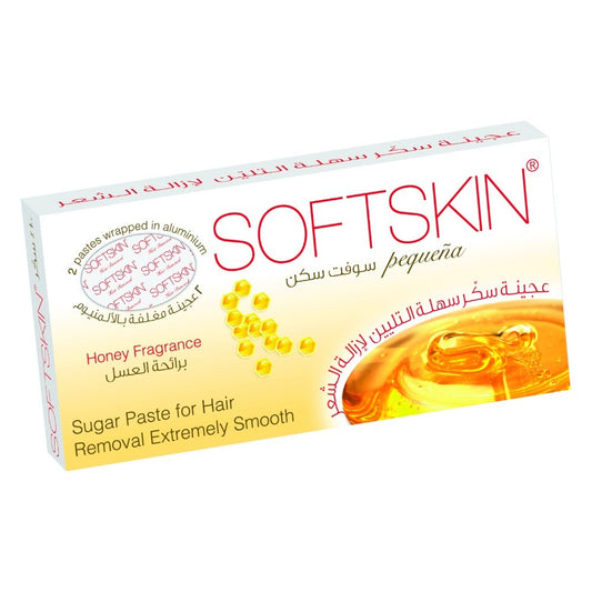Soft Skin, Sugar Paste Pequena 80G Honey