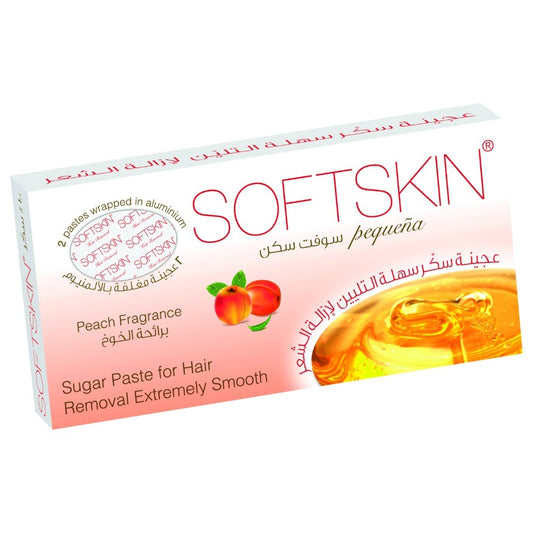 Soft Skin, Sugar Paste Pequena 80G Peach