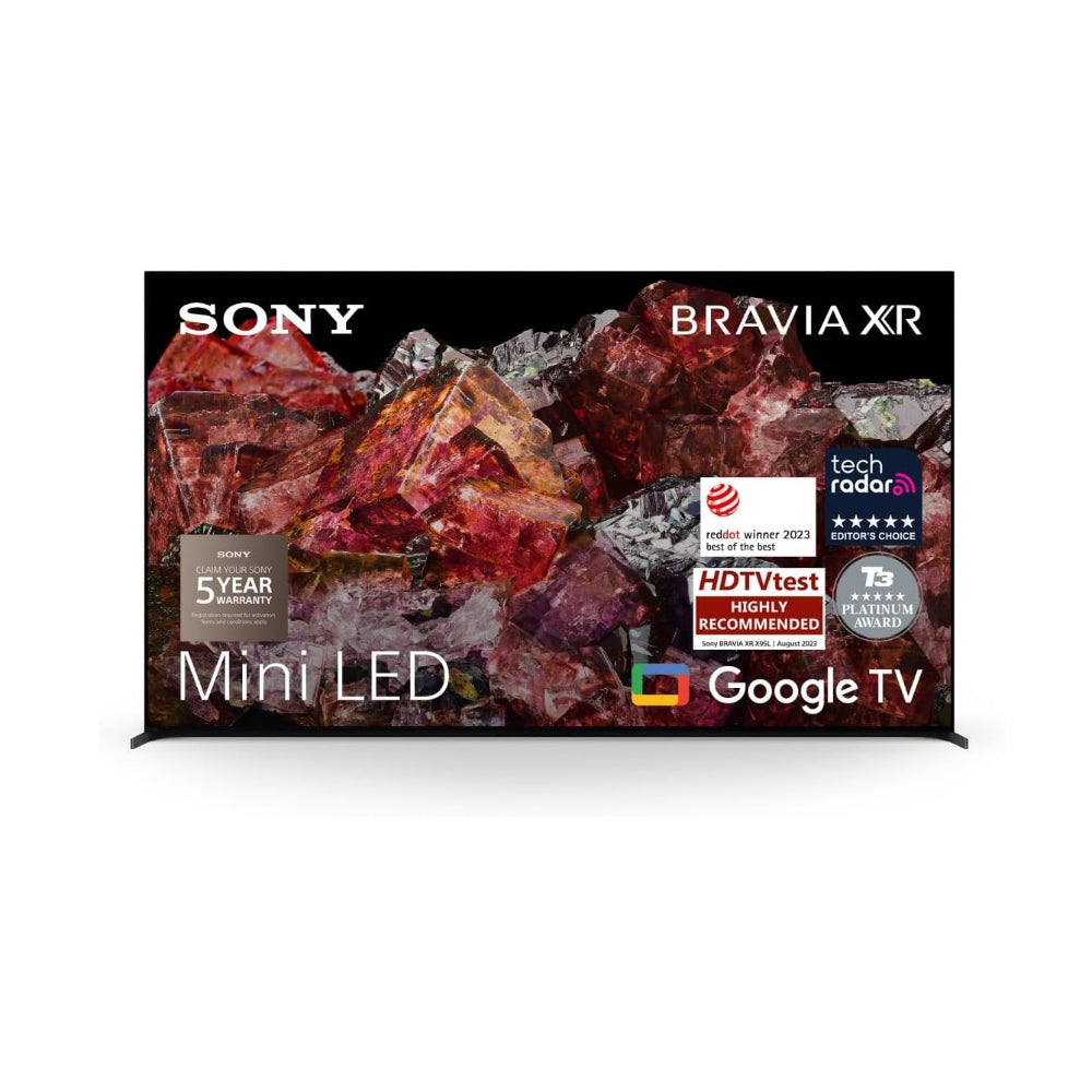 Sony TV 75-Inch BRAVIA 4K HDR Smart Mini LED, XR-75X95L/B