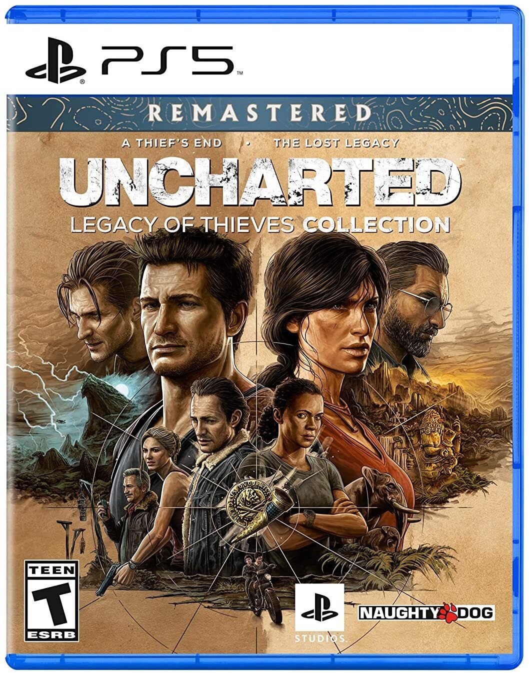 Sony PS5, Uncharted Legacy Of thieves Collection