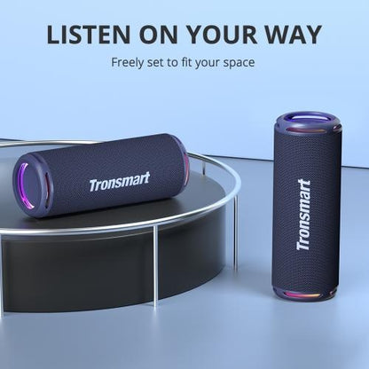 Tronsmart, T7 Lite 24W Waterproof Bluetooth Portable Outdoor Speaker With Built In Battery, Up To 24 Hours Playtime 964260 Blue