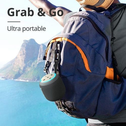 Tronsmart, T7 Mini 15W Waterproof Bluetooth Portable Outdoor Speaker With Built In Battery, Up To 18 Hours Playtime 786880 Black